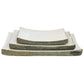 Partially Glazed Off-White Dish (3671S A25) FredCo