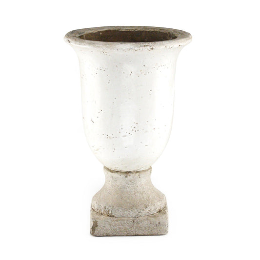 Partially Glazed Off-White Pottery (5624L) FredCo