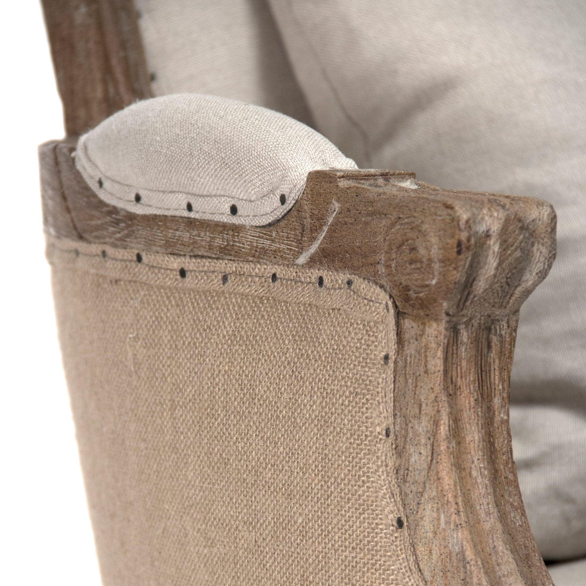 Pascal Club Chair CFH185 E272 A003 Jute FredCo