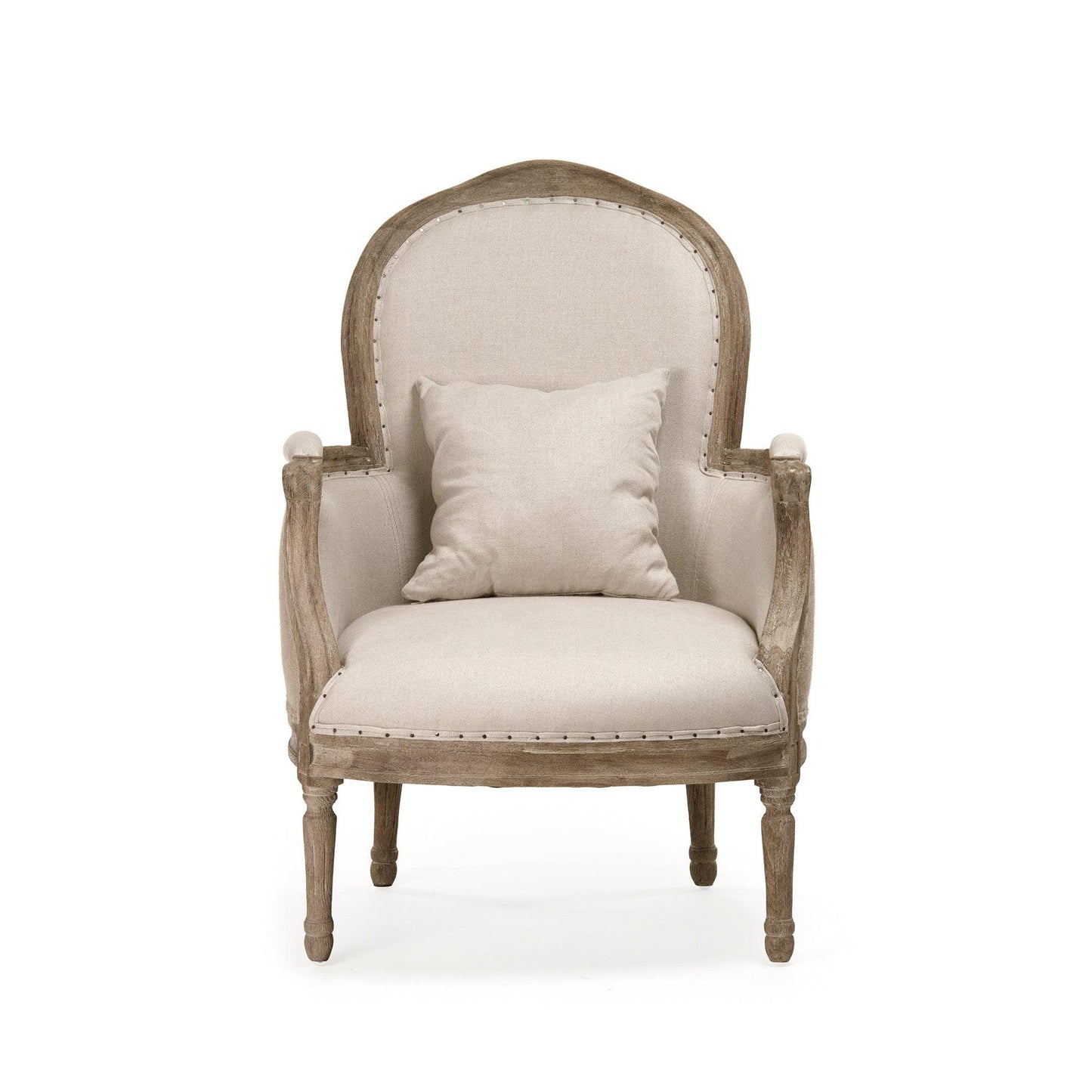 Pascal Club Chair CFH185 E272 A003 Jute FredCo