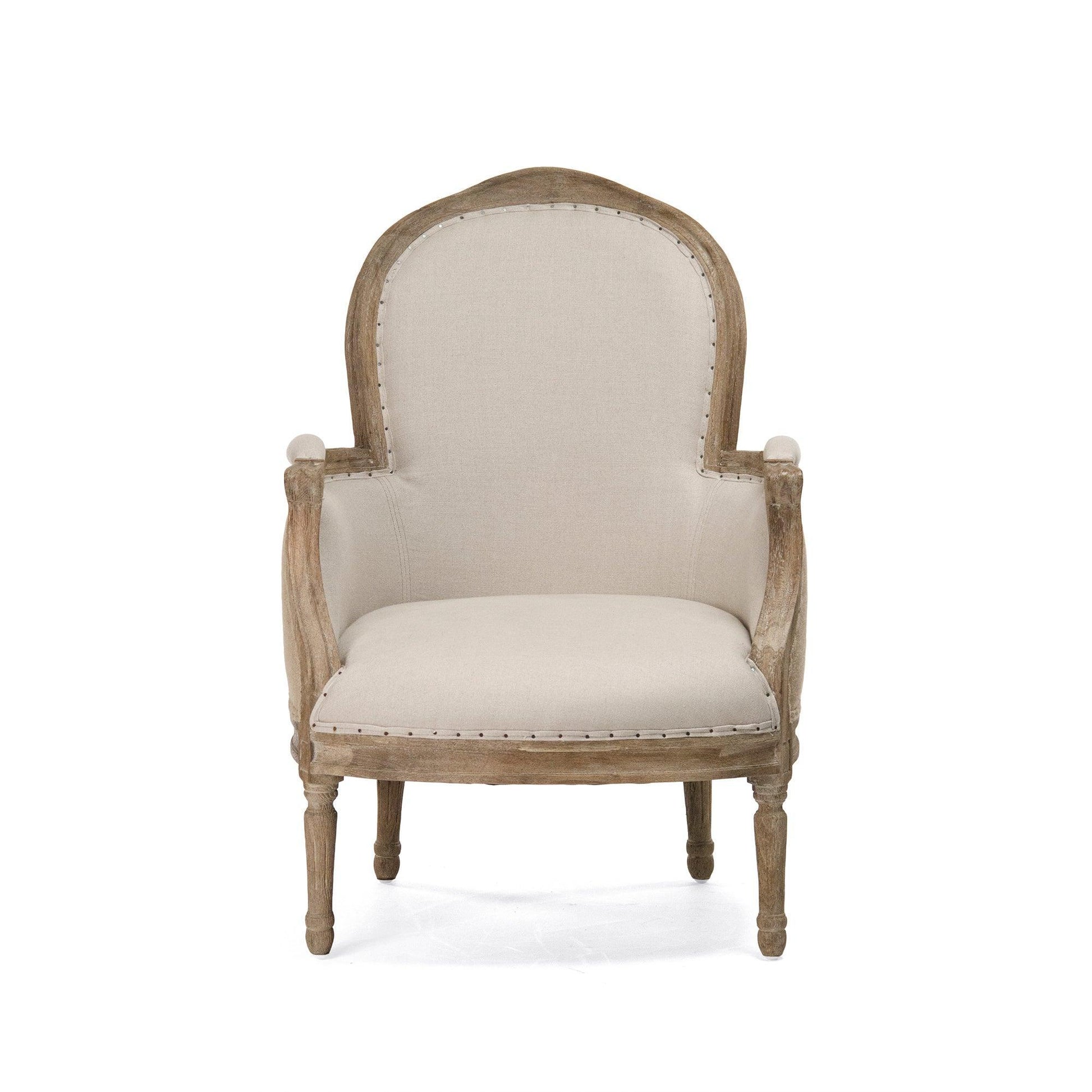 Pascal Club Chair CFH185 E272 A003 Jute FredCo