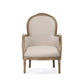 Pascal Club Chair CFH185 E272 A003 Jute FredCo