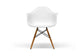 Pascal White Plastic Chair Set of Two FredCo