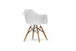 Pascal White Plastic Chair Set of Two FredCo