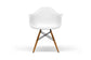 Pascal White Plastic Chair Set of Two FredCo