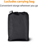 Patio chiminea Cover with Durable Waterproof Outdoor Garden Protective Chimney Fire Pit Cover FredCo