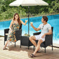 Patio Furniture 3 Set, Rattan FredCo
