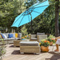 Patio Umbrella Lake Blue FredCo
