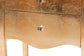 Patrice Classic and Traditional Gold Finished Wood 2-Drawer Nightstand FredCo