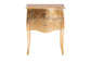Patrice Classic and Traditional Gold Finished Wood 2-Drawer Nightstand FredCo