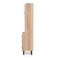 Patterson Modern and Contemporary Oak Brown Finished 3-Drawer Kitchen Storage Cabinet FredCo