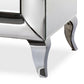 Pauline Contemporary Glam and Luxe Mirrored 3-Drawer Nightstand FredCo