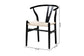 Paxton Modern Black Finished Wood 2-Piece Dining Chair Set FredCo