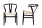 Paxton Modern Black Finished Wood 2-Piece Dining Chair Set FredCo