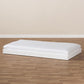 Payton Modern and Contemporary White-Finished Twin Trundle FredCo