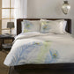 Peacock 100% Cotton Embroidered Duvet Cover and Pillow Sham Set FredCo