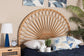 Perenna Modern Bohemian Natural Rattan King Size Standalone Headboard FredCo