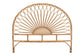 Perenna Modern Bohemian Natural Rattan Queen Size Standalone Headboard FredCo
