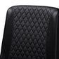 Pernille Modern Transitional Black Faux Leather Upholstered Walnut Finished 4-Piece Wood Dining Chair Set FredCo