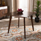 Pernille Modern Transitional Walnut Finished Square Wood Dining Table FredCo