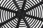 Pertessa Modern Bohemian Black Finished Rattan End Table FredCo