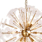 Petal Burst Pendant Light Large ZD7629-10BR FredCo