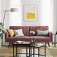 Pink Sofa with Split Back for 2 People FredCo