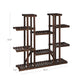 Plant Stand Rustic Dark Brown FredCo