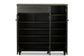 Pocillo Wood Shoe Storage Cabinet FredCo