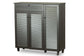 Pocillo Wood Shoe Storage Cabinet FredCo