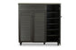 Pocillo Wood Shoe Storage Cabinet FredCo