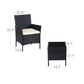 Polyrattan Garden Furniture Set FredCo