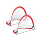Pop-up Soccer Goal Set of 2 Red FredCo