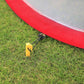 Pop-up Soccer Goal Set of 2 Red FredCo