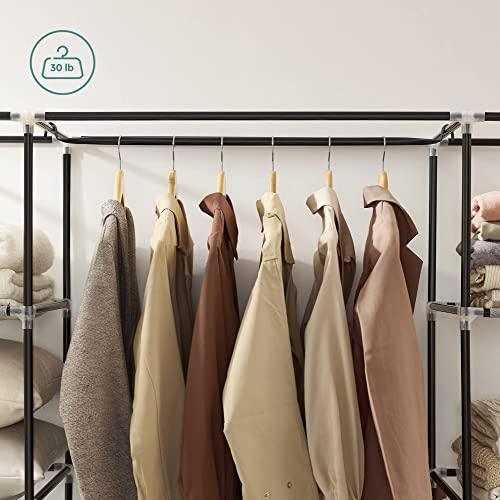 Portable Clothes Storage Organizer Gray FredCo