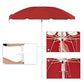 Portable Outdoor Umbrella Red FredCo