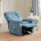 Power Lift Chair, 35 Inch Wide with Adjustable Massage and Heating System, Blue Teal FredCo