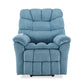 Power Lift Chair, 35 Inch Wide with Adjustable Massage and Heating System, Blue Teal FredCo