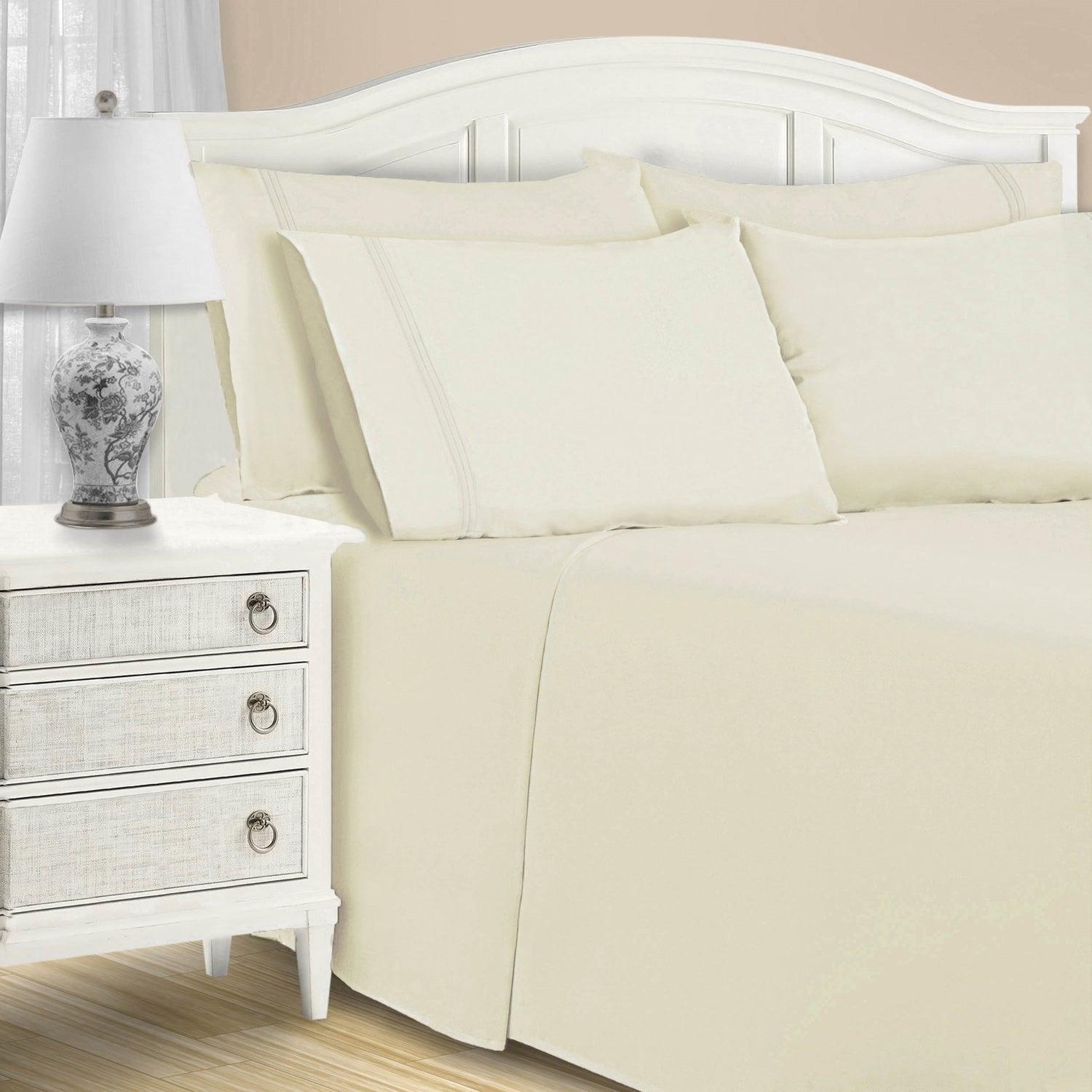 Premium 1200 Thread Count Cotton Blend Sheet Set FredCo