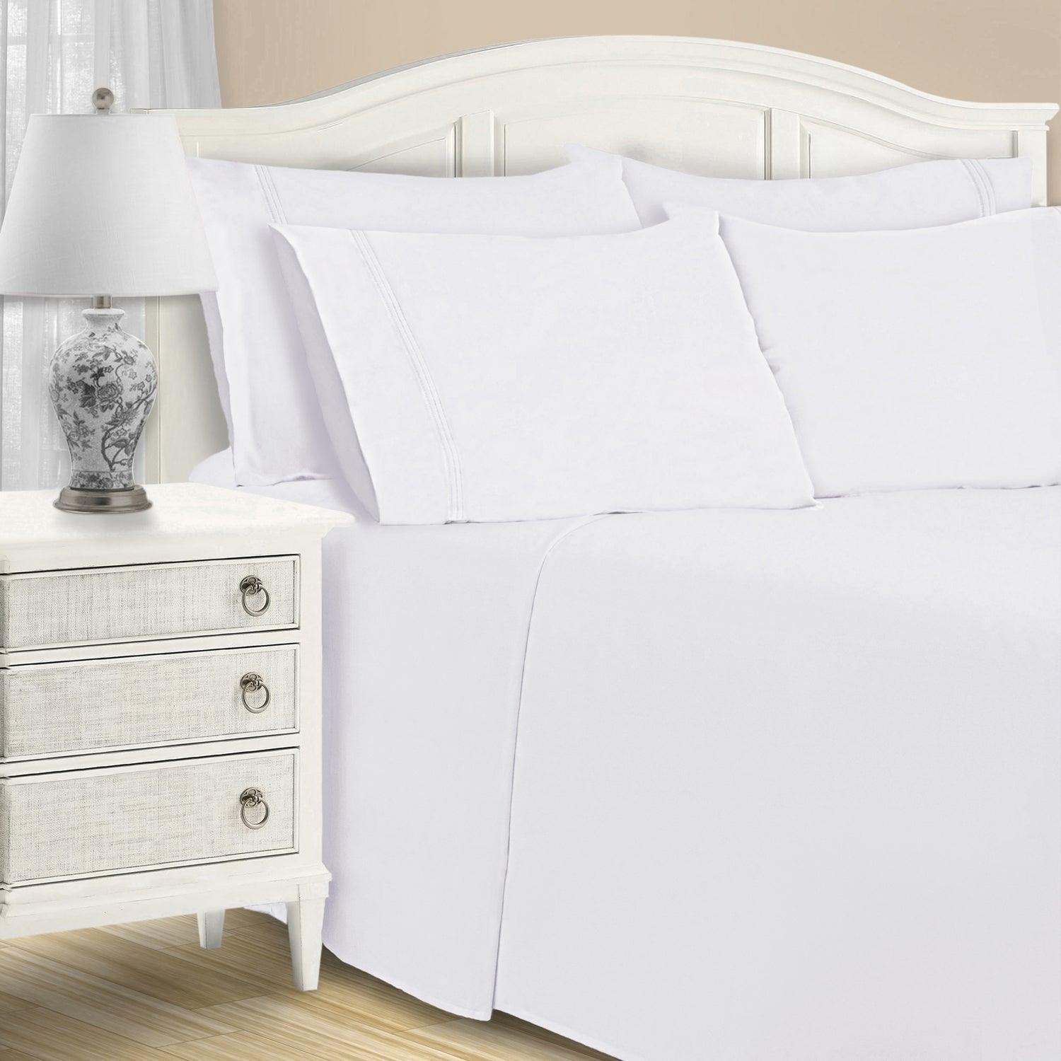 Premium 1200 Thread Count Cotton Blend Sheet Set FredCo