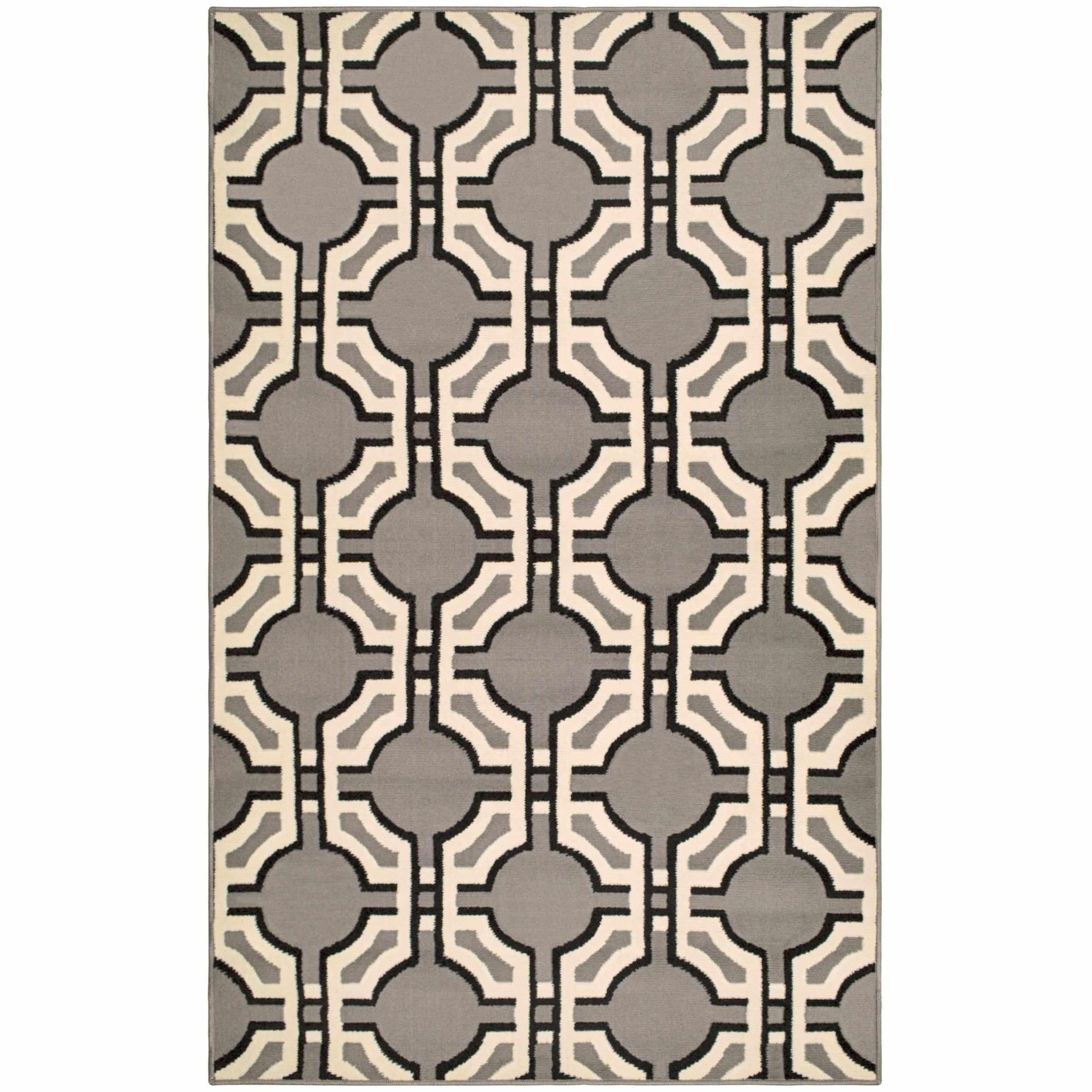 Pritchard Indoor Area Rug, Geometric Pattern, Modern, Jute Backing FredCo