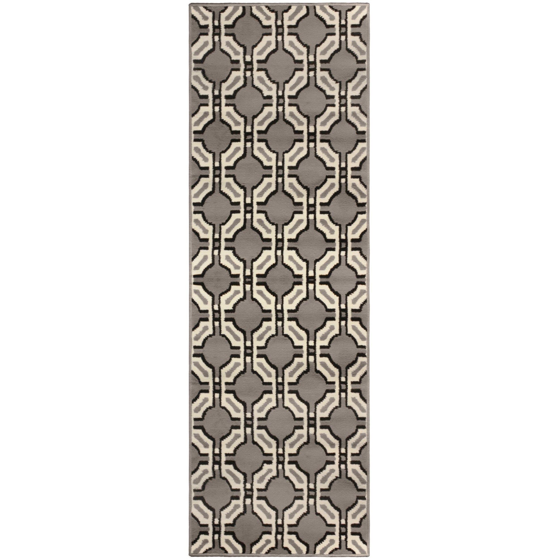 Pritchard Indoor Area Rug, Geometric Pattern, Modern, Jute Backing FredCo