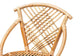 Pro Modern Bohemian Natural Brown Rattan and Black Metal 2-Piece Dining Chair Set FredCo