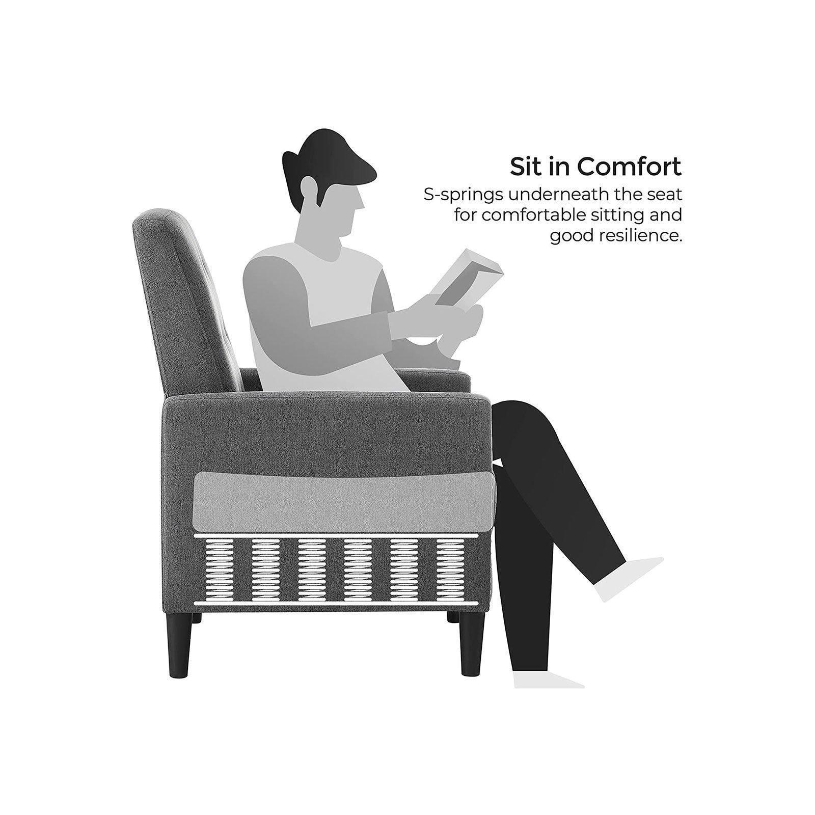 Pushback Lounge Armchair FredCo