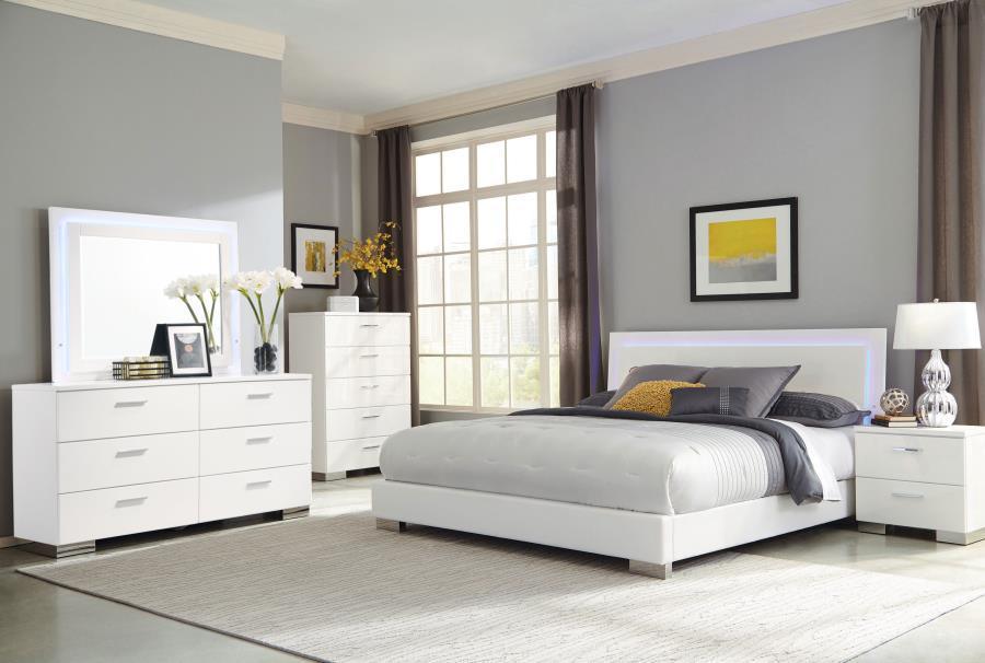 Queen Bed 5 PC SET 203500Q-S5L Coaster FredCo