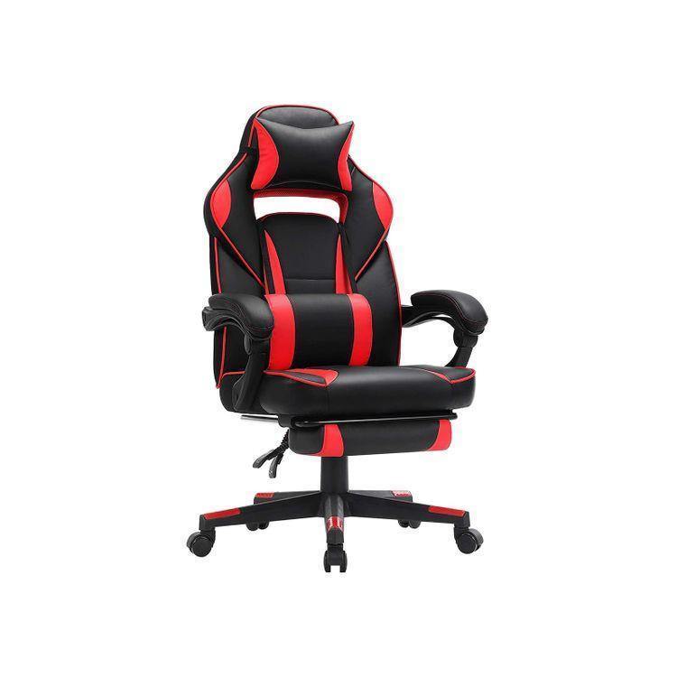 Racing Gaming Chair Black and Red FredCo