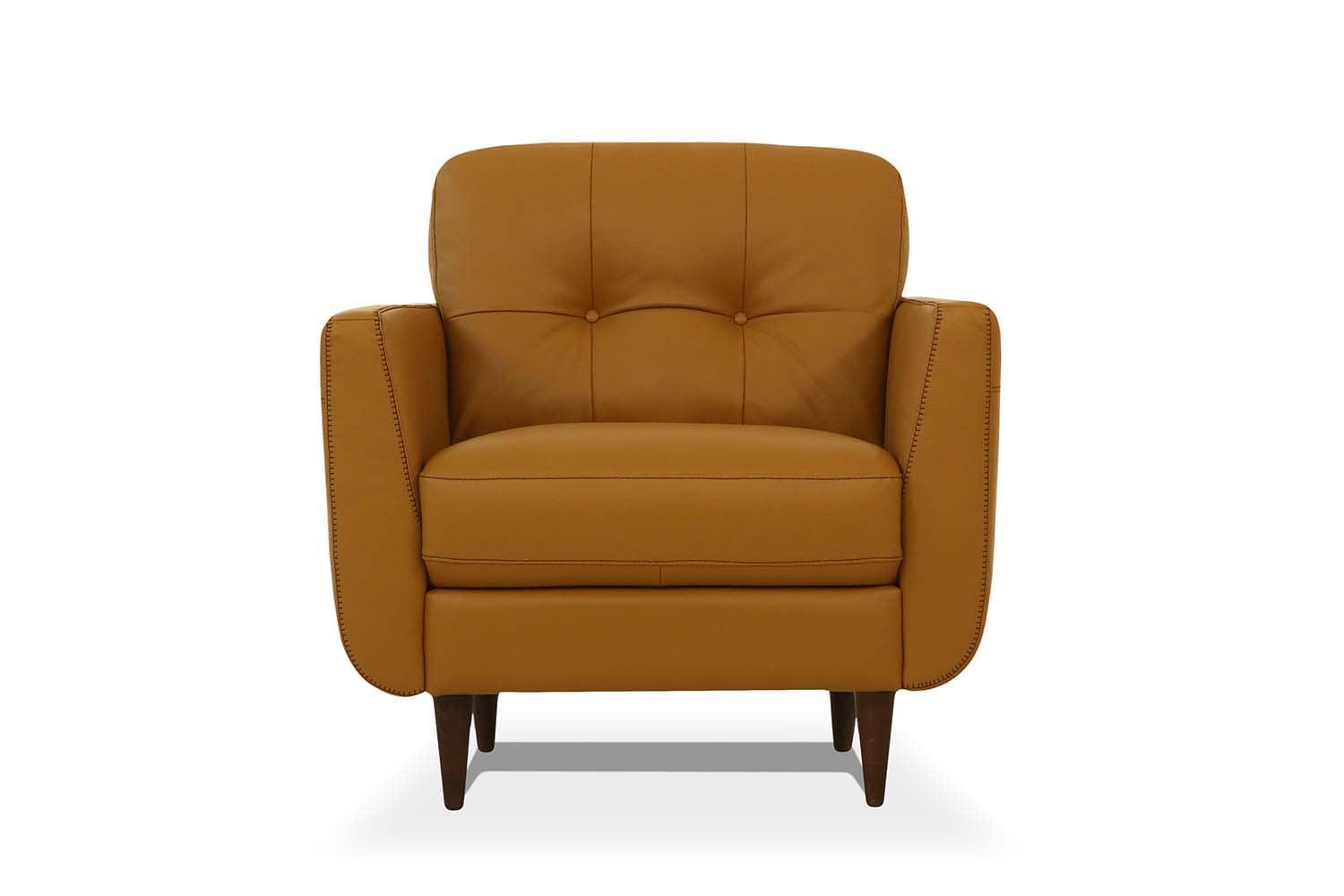 Radwan Chair Camel Leather FredCo