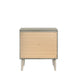 Ramon 2-drawer Nightstand Metallic Sterling 222702 Coaster FredCo