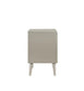 Ramon 2-drawer Nightstand Metallic Sterling 222702 Coaster FredCo
