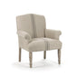Rana Club Chair CFH132 E272 Blue Stripe FredCo